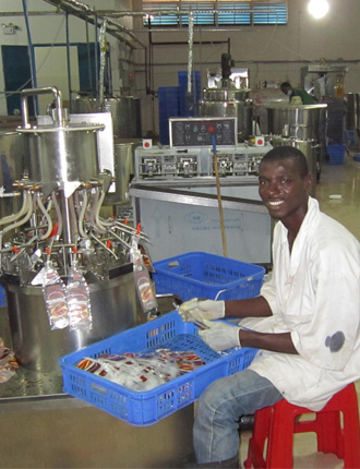Mali GROUPE DIABY LAIT SARL beverage factory