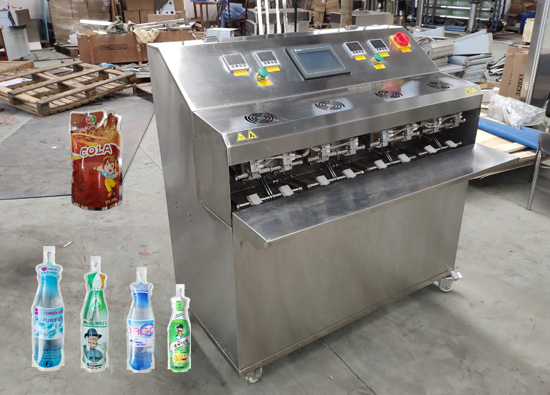 Juice/water/yogurt bag filling machine