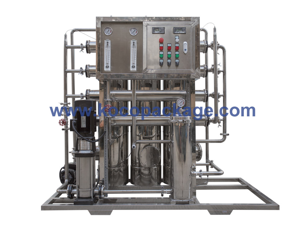 1000L/H RO water treatment equipment introduction