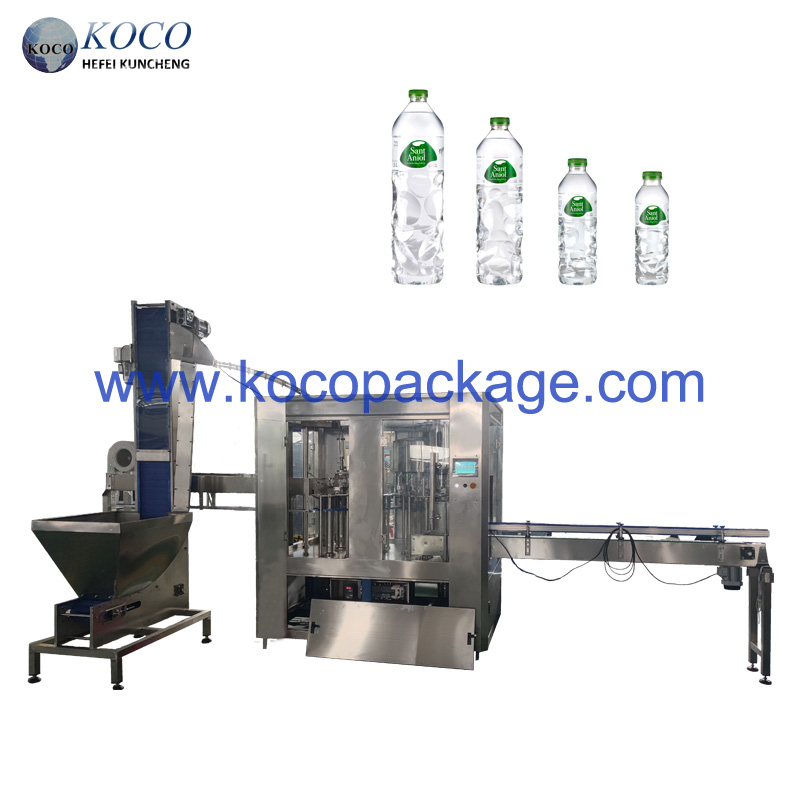 Bottled pure water filling machine