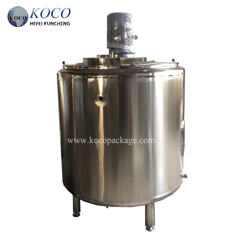 High speed emulsification mixing tank