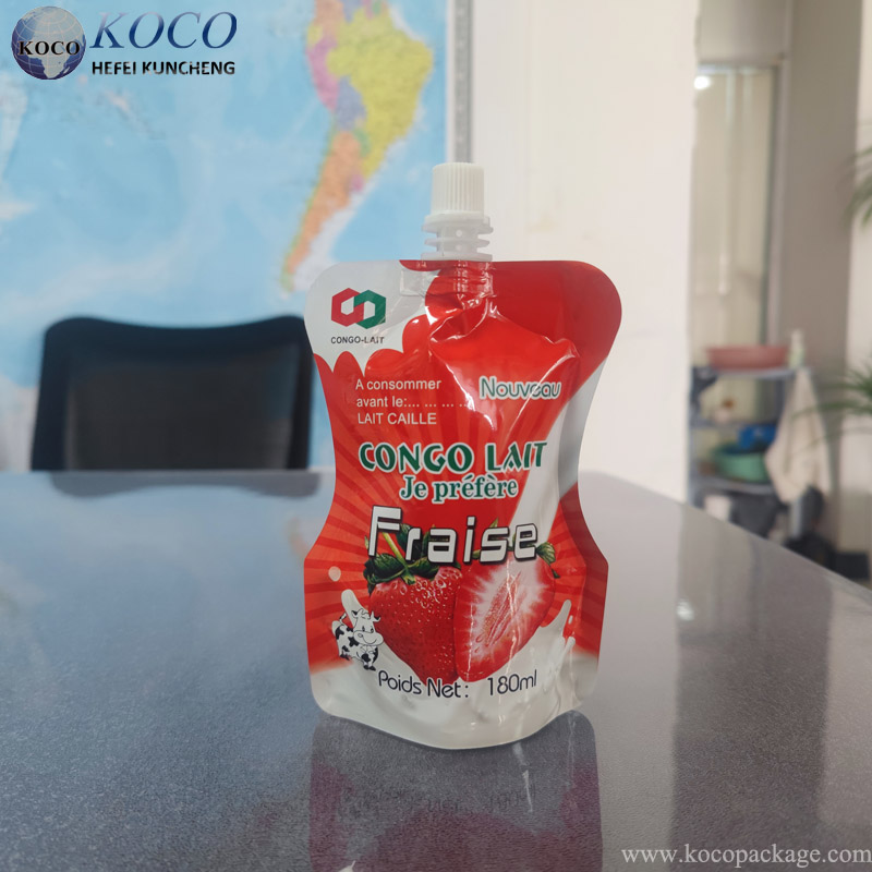 Food-grade spout bag/self-supporting lid bag