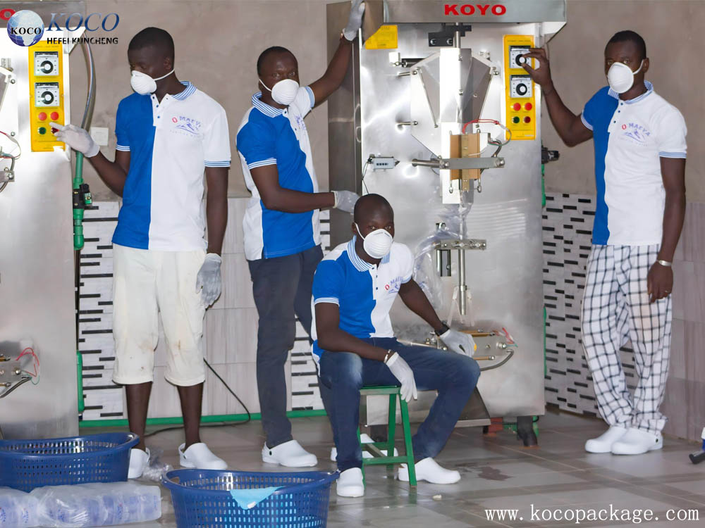 koyo water sachet machine