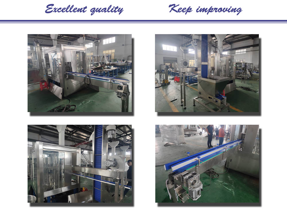 Bottled water filling machine