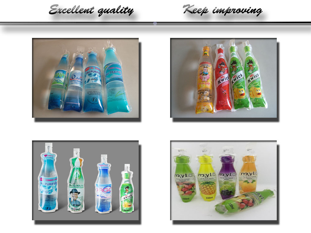 irregularly shaped bags